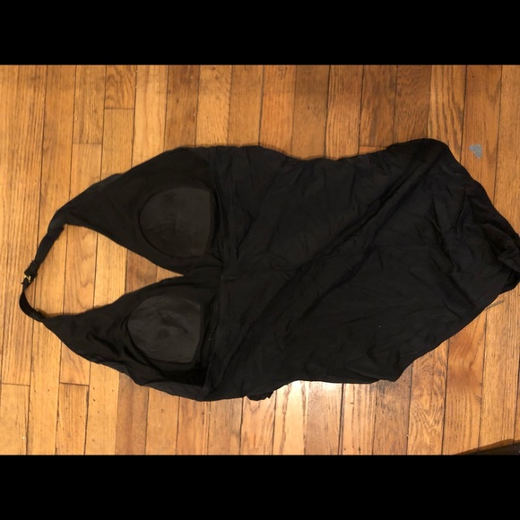 Black halter swimsuit - Picture 3 of 4